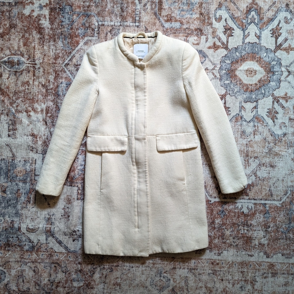 Mango Cream Coat